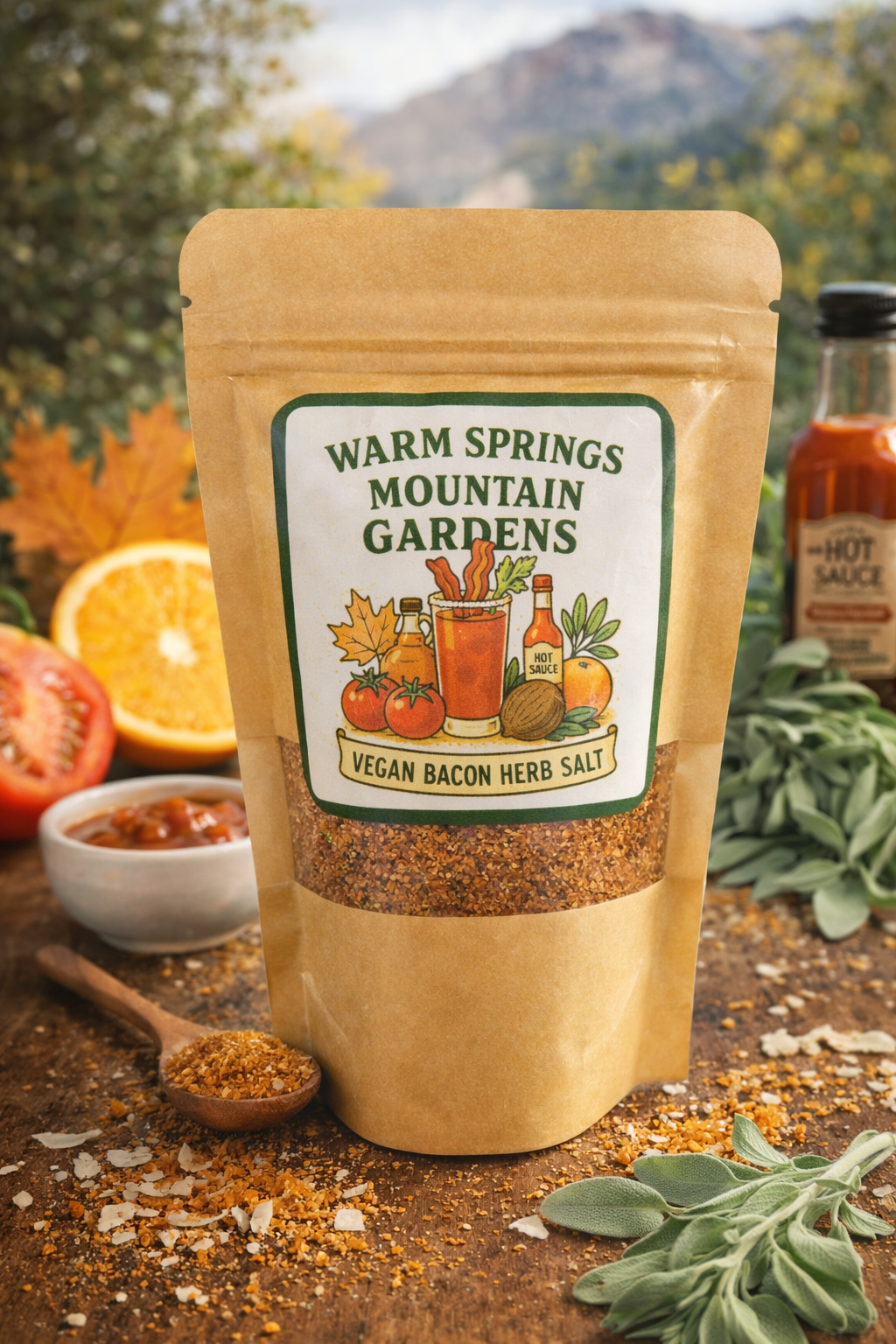 Vegan Bacon Herb Salt