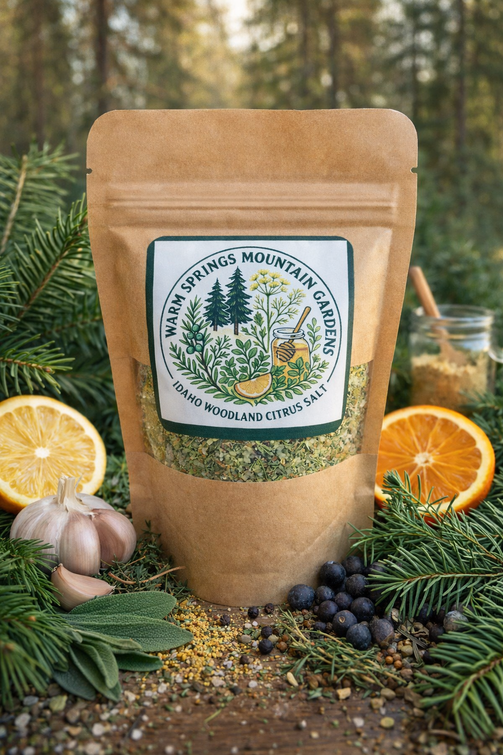 Idaho Woodland Citrus Salt